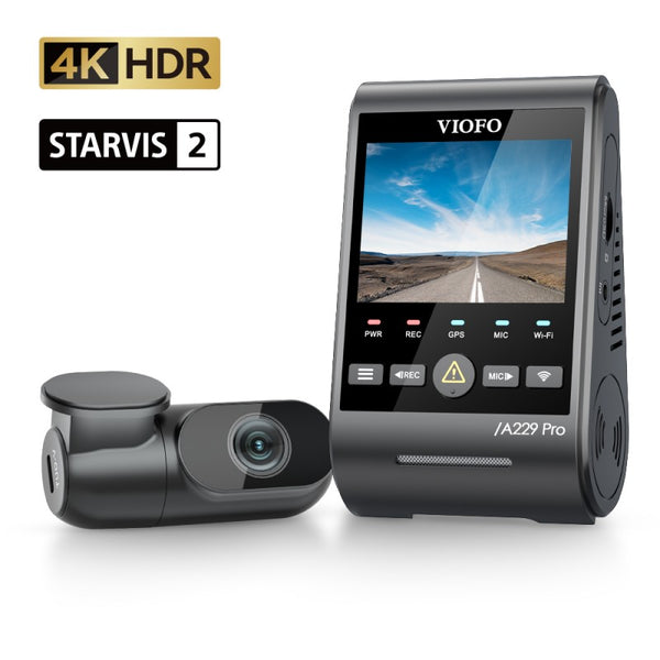 Viofo A229 Pro 2-Channel Dash Camera with Starvis 2 Sensors