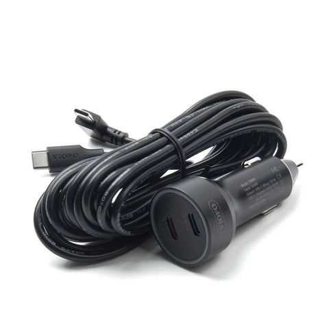 Viofo D6000 Type-C Dual USB Cigarette Car Charger for A329/A329S/A229 Ultra Dashcam