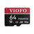 Viofo 64GB Industrial Grade microSD Card, U3 A2 V30 High Speed Memory Card with Adapter