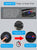 Rhundo RS-21S 3-Way Car 12V Splitter/Charger + 2 USB Ports + Remote Switch