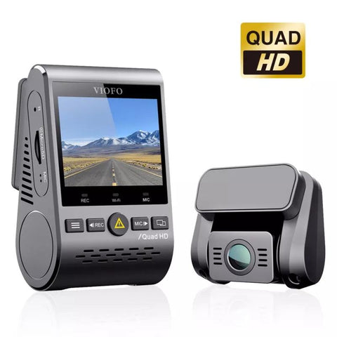 Viofo A129 Plus Duo Dual Channel Dash Cam with Front 2K 1440P + Rear 1080P + WiFi + GPS - Used/Open Box