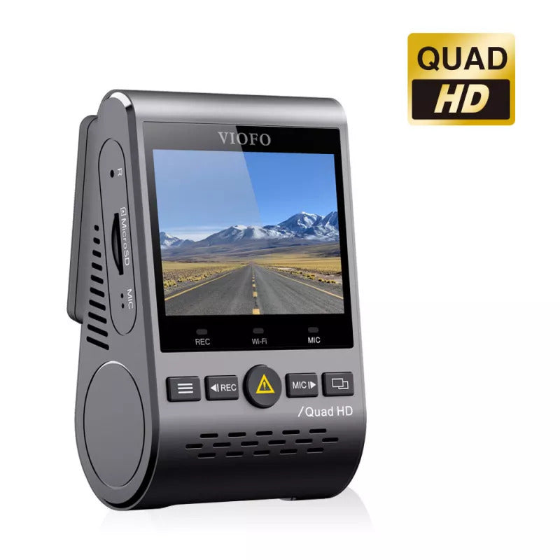 Viofo A129 Plus 1440P Dash Camera + WiFi + GPS - Front Camera Only (Optional Bundles)