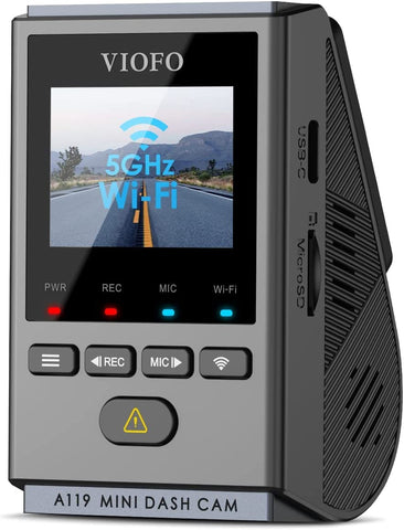 VIOFO A119 Mini 2 - 2K 60fps Sony STARVIS 2 - Voice Control-5GHz