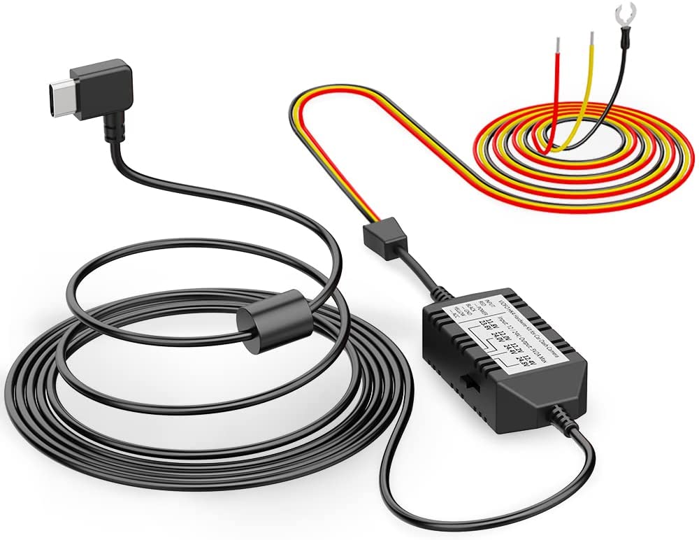 Viofo HK4 3-Wire Hardwire Kit for the T130/A119Mini/A229 Dash Cameras (sold with or without a Tap-A-Fuse kit)