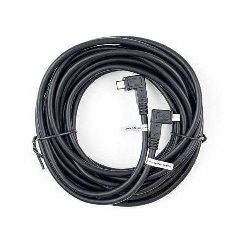 Viofo A129 Plus DUO Rear Camera Cable (6M and 8M lengths) - 90 Degree Connector on Both Ends
